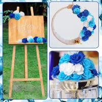 Rozas Artificiales PE Para Decoración De Hogar Y Bodas 10/20/50PCs Accesorio De Scrapbook Regalo DIY Flores De Rosa Silken - details 9