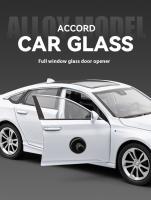 Modelo De Coche De Luxo Accord En Escala 1:24 Con Sonido Y Luz Metal Diecast Regalo De Moda Para Niños Decoración De Colección - details 9