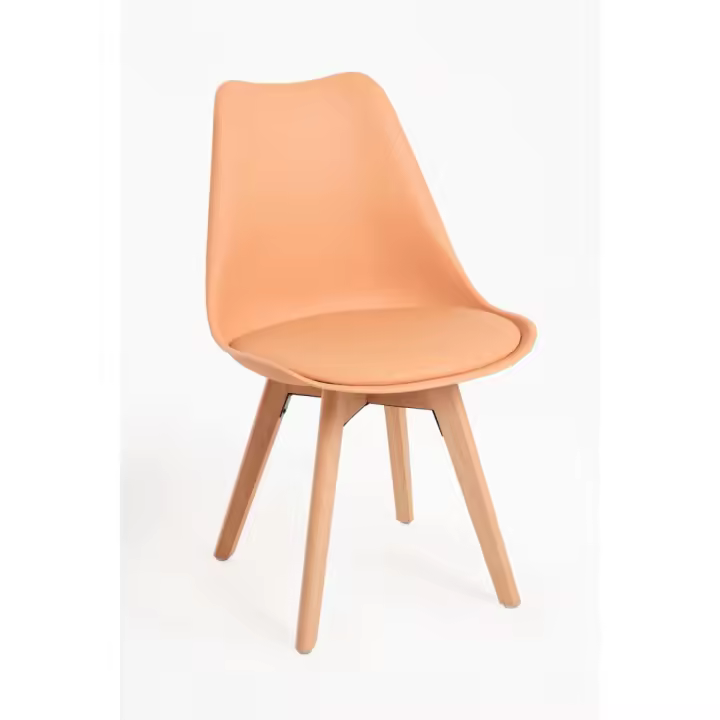 Pack 4 Sillas Synk Basic - Naranja claro - 1