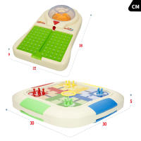 COLORBABY - Set 3 juegos de mesa, bingo electrónico, parchís, el juego de la oca, Set completo con tableros y fichas, para más de 2 jugadores, juegos reunidos de mesa, juegos de mesa, niños 5 años y toda la familia - details 3