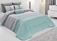 Colcha decorativa, con tres cojines relleno incluido,edredones cama edredon bouti calidad superior,Cómodo y duradero vale para Cama135/150cm Tamaño 250x260cm - details 3