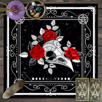 Mantel De Taro Con Doce Constelaciones Y Cielo Estrellado 1pc Decoración De Juego De Tarot Estilo Moderno Poliéster 100% - details 58