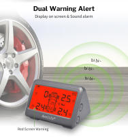 Sistema De Monitoreo De Presión De Neumáticos Para Coche Deelife TPMS Solar Control De Presión De Neumáticos Con Sensor Reemplazable Función De Medición De Temperatura Y Humedad En El Coche - details 6
