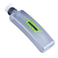 Botella De Agua Para Correr 400ml Portátil Para Fitness Y Senderismo Con Cubierta Antipolvo Maratón Deporte Al Aire Libre - details 7
