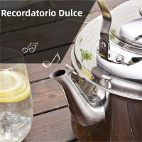 Cabilock Kettle Teapot De Acero Inoxidable Para Estufa Te Kettle Sonido Hervidor De Agua De Acero Inoxidable 1pc - details 3