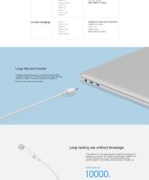 Cable De Carga Rápida USB C a Lightning Para iPhone 14 13 12 11 pro Max XS XR iPad Xiaomi PD 27W/20W Tipo C a Lámpara Data Compatible Con iPhone SE 2020 11/11 Pro/11 pro Max/X/XS/XR/XS Max - details 2