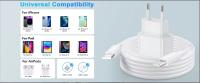 Cargador para iPhone Carga Quick 20W Cargador para iPhone 14 13, PD3.0 USB C Cargador con 1M Cable Luz-Ning para iPhone 14 Plus/14 Pro/14 Pro Max/13 12 11 SE XS MAX XR, para I-Pad - details 2