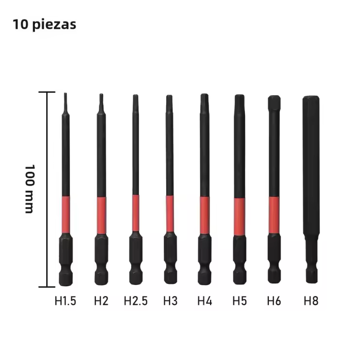 Pistola De Destornilladores Magnética 1 Pieza 1/4" Hexagonal Para Herramientas De Reparación Con Cambio Rápido Y Fuerte Magnetismo - 1