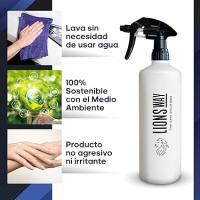 LIONSWAY - DRY WASH 5L – Limpia y Abrillanta con Cera de Carnauba, Tratamiento Cerámico, Incluye Pulverizador y Bayetas - details 1