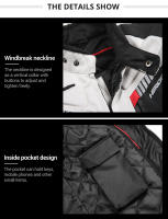 Chaqueta De Motocicleta Impermeable Para Hombre Con Protección Desmontable Negro Beige Tallas M a 3XL Moto Racing Motocross - details 12