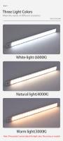 Luz De Armario LED Con Sensor De Movimiento Recargable USB Para Cocina Armario Iluminación Tamaño 30cm/40cm/50cm - details 3