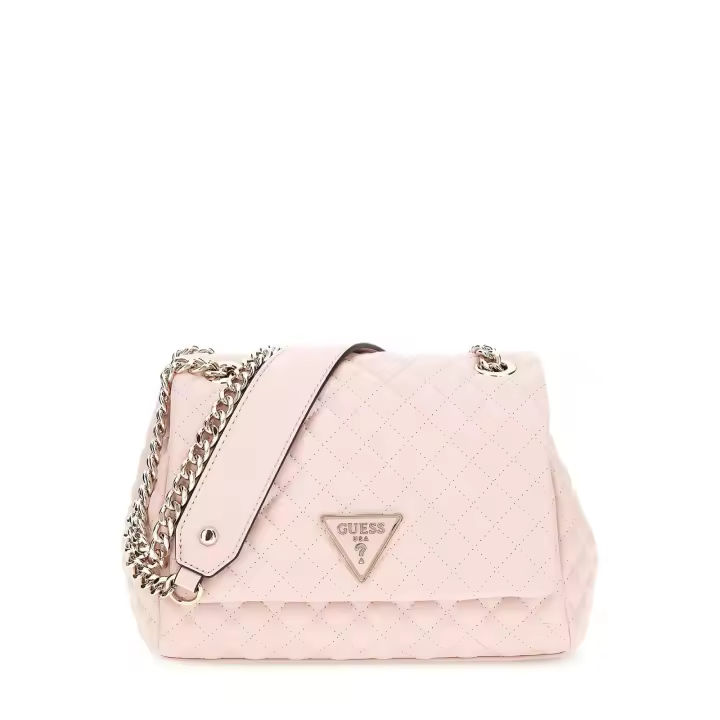 Bolso Guess Deesa Convertible Xb Flap Rosa Pálido QG923621 - 1