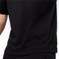 Camiseta De Malla Para Hombre Oversize Verano Secado Rápido Manga Corta Estilo Fitness Prenda Clásica Para Gimnasio Y Bodybuilding - details 4