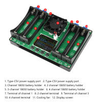 Testero De Batería 18650 Capacidad De Litio Módulo MAh MWh Detector Digital De Energía Tipo-C Para Dispositivos Electrónicos - details 5