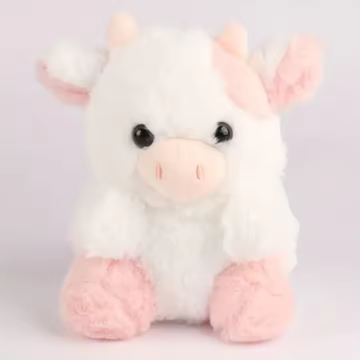 Muñeco De Peluche Kawaii De 20cm De Autobean Cow Suave Y Coloreado Para Niños Decoración De Sofa Regalo De Cumpleaños Y Navidad - 1
