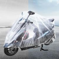 Cubierta Para Motocicleta Desechable Transparente Protector a Todas Las Estaciones Impermeable Para Exterior Cubierta De Lluvia Y Polvo Para Bicicleta Y Scooter - details 10