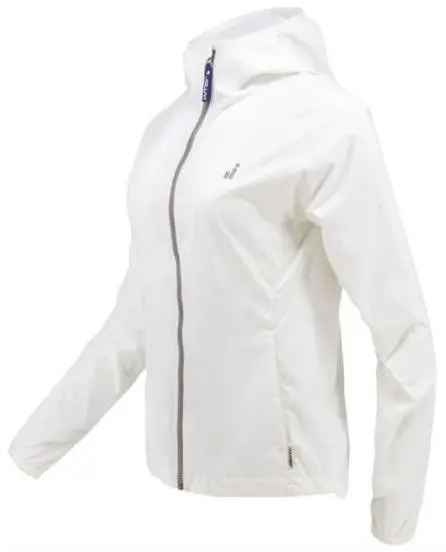 Cortavientos Mujer Joluvi Airlight Hoodie Blanco 236630 - 1