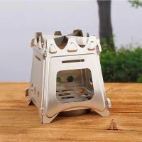 Estufa De Camping Portátil Con Acero Inoxidable Plegable Y Ligera Para Madera Ideal Para Excursionismo Viajes BBQ Picnic Al Aire Libre - details 5