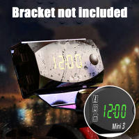 Reloj Termómetro Voltímetro Digital IP67 Impermeable Para Motocicleta 6V-30V Medidor De Batería 3 En 1 Con Pantalla LCD - details 6