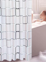 Cortina De Ducha PEVA 80x180cm Partition De Baño Cortina De Ducha Gruesa Impermeable Y Antimoho Separación Seco-Húmedo - details 5