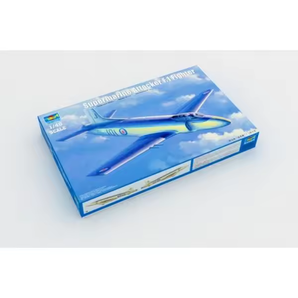 TRUMPETER 02866 SUPERMARINE ATTACKER F.1 FIGHTER 1/48 - 1