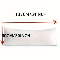Funda De Almohada Luxuosa 20x54 Pulgadas Hecha De Poliéster Doble Lavado Super Suave Protector De Almohada Para Cama - details 8