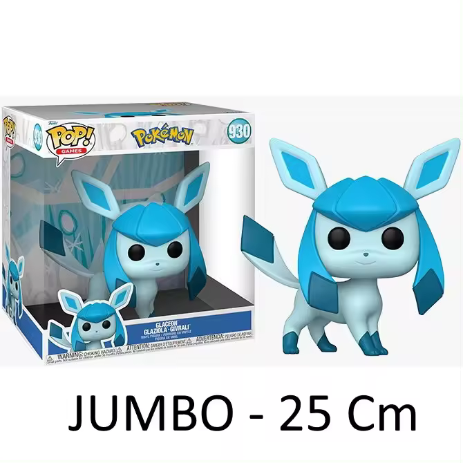 Funko Pop 930 - Glaceon XL  Jumbo 25 Centímetros - Pokemon - 1