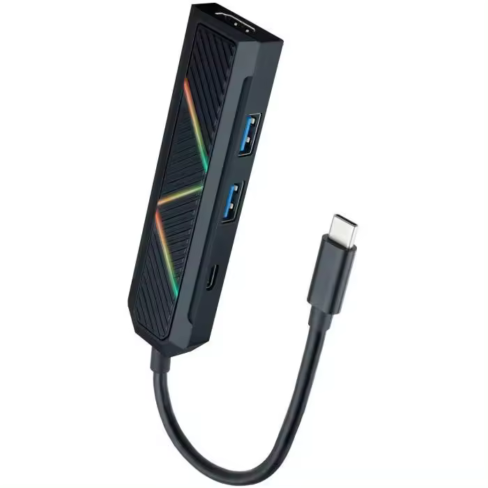 Hub Usb-C Nanocable 2X Usb-A/Usb-C Pd 3.0 100W/Hdmi - 1