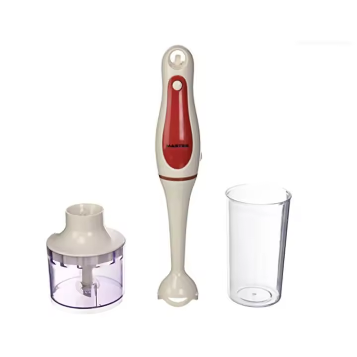 MASTER BL982 Batidora de Varilla con Cuchillas de Acero, Vaso de 600ml, 200W - 1