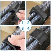 8 piezas de abrazaderas para muebles de Trinquete, para exteriores, para patio y piel de patio - details 0