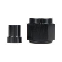 Adaptador De Tubo Recto AN4 AN6 AN8 AN10 AN12 Aluminio Anodizado Negro Universal Para Suministro De Combustible Y Tratamiento - details 2