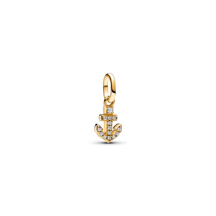 Pandora Charm Mini Colgante ME Dorado Ancla 763369C01 - 1