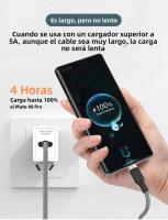 Cable De Carga Super Rápida USB Tipo C 5A Para Huawei Samsung Xiaomi OPPO Cable De Extensión USB C Universal 1m 3m 5m 8m - details 10