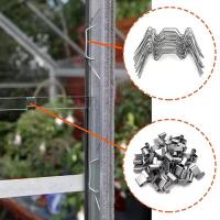 50x Clips De Vidrio Para Invernadero Herramientas De Jardín Repuesto Para Ventanas Herramientas De Reparación Para Invernadero Uso En Jardín Y Yarda - details 2
