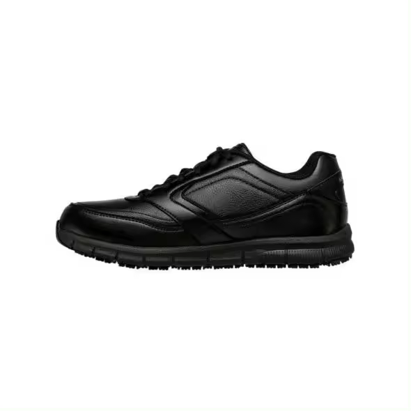 SKECHERS NAMPA ANTIDESLIZANTE NEGRO BLK - 1