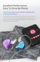 KZ EDC Auriculares Inalámbricos Con Bajos HIFI Estéreo Monitores De Oído Deportivos Cancelación De Ruido Active No Wireless Bluetooth - details 4