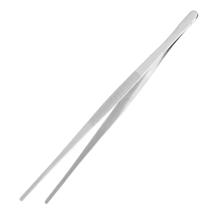 Pinceta pęseta gastronomiczna ze stali nierdzewnej 300 mm - Hendi 680018 - 1