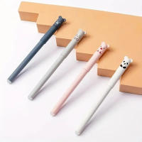 Juego De 26 Bolígrafos De Gel Erasables Panda 0.5mm Recargables Lavables Para Escuela Y Oficina Suministros De Papelería - details 1