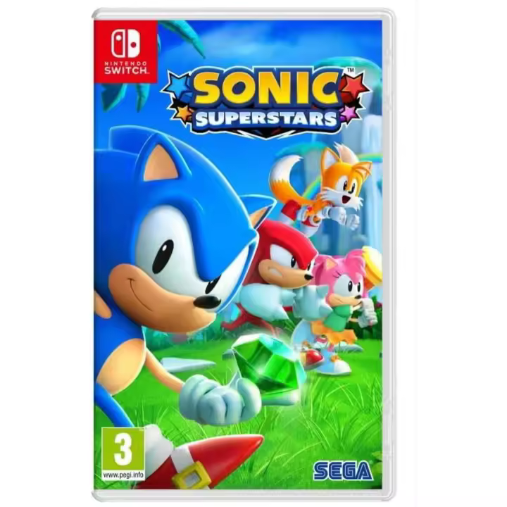 Sonic Superstars Nintendo Switch - Juego Sonic Superstars para Nintendo Switch - Juego Nuevo Original Precintado PAL España Garantía Europea - 1