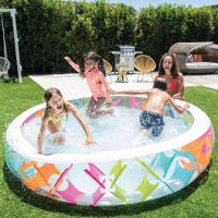 Piscina hinchable INTEX de colores 229x56 cm - 840 litros - details 1