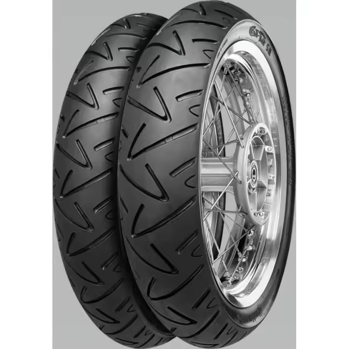Neumático Moto Continental 110/70 -16 52S Contitwist F/R Tl - 1