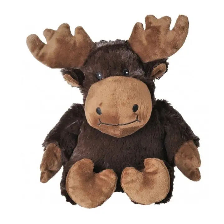 BP Peluche Térmico Alce con Relleno Natural para Microondas y Frigorífico - 1