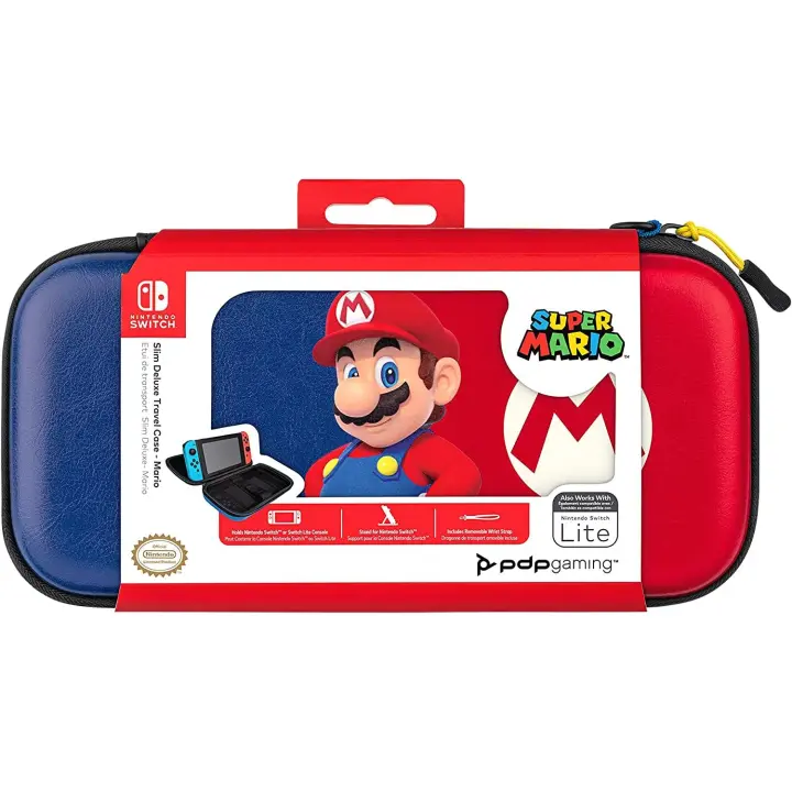 PDP Funda de Transporte Resistente con Correa de Elevación y Soporte Integrado para Nintendo Switch - 1