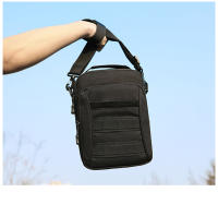 Bolso De Hombro Mensajero Táctico Impermeable Multifuncional Para Hombres Y Mujeres Bolsa De Pecho Para Camping Y Senderismo Con Sistema Molle - details 1