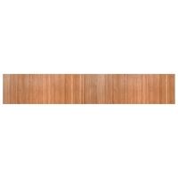 vidaXL Alfombra rectangular bambú 60x400 cm Color Negro,  Natural,  Marrón y mas Alfombras de área  Alfombra de Piso para Sala de Estar Dormitorio Habitación Salón - details 4