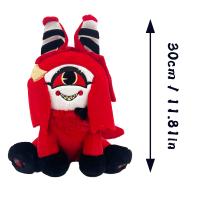 Muñeco De Peluche Hazbin Hotel Divertido Alastor Charlie Vaggie Adam Meow Suave Relleno De Algodón Regalo De Cumpleaños Para Niños - details 2