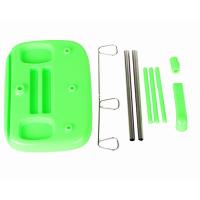 Organizador De Hilo Para Máquina De Costura Con 3 Soportes Accesorios Domésticos Para Bordado Y Costura Material Plástico Y Metal Tamaño 36cm - details 2