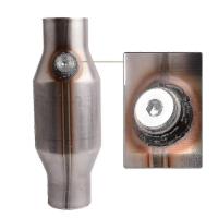 2024 Nuevo Convertidor Catalítico Universal de Rotación de 2,5 pulgadas de Alto Flujo de Acero Inoxidable 425250 Catalizador de Escape Catalyticad1702 - details 1