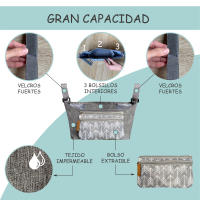 Bolso Carro Bebé Organizador Impermeable para el Cochecito del Bebé. con Bolsa Pequeña Extraíble. Mochila Bolso Carrito Bebé Diseño Universal, Maternidad. - details 3