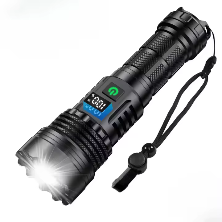 Luz Led Recargable, 200000 Lúmenes, Súper Brillante, Impermeable IPx45, 5 Modos De Luces Flash - 1